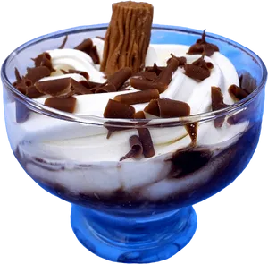 Decadent Dessert Sundae PNG