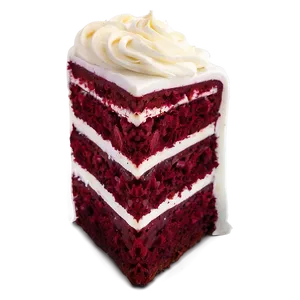 Decadent Red Velvet Cake Png 06292024 PNG image