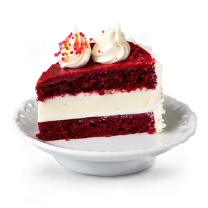 Decadent Red Velvet Cake Png Lft PNG image