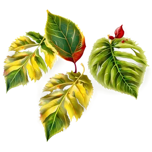 Deciduous Leaves Falling PNG Xex52