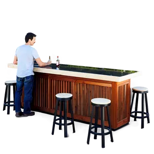 Deck Bar Counter Ideas Png Vfc39 PNG image