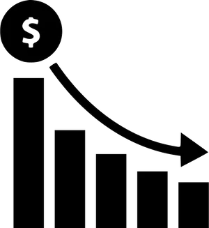 Declining Revenue Graph