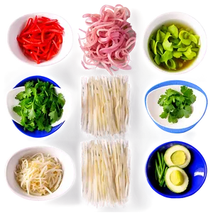 Deconstructed Pho Ingredients PNG Vqx95 PNG