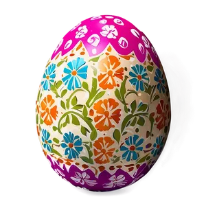 Decorated Easter Egg Png Vht PNG image