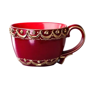 Decorated Red Cup Png 34 PNG image