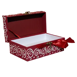 Decorated Shoe Box For Valentine’s Day PNG Wsg32 PNG