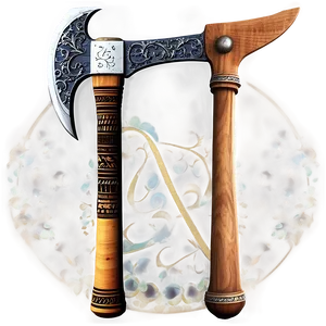 Decorative Axe Feature Png Gde20 PNG image