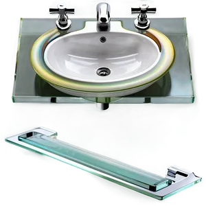 Decorative Bathroom Sink PNG Wfa