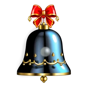 Decorative Bell Ornament Png Vng PNG image