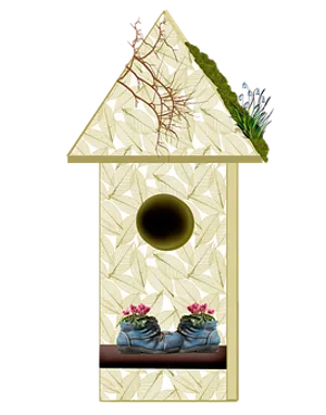 Decorative Birdhouse Design