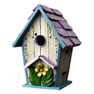 Decorative Birdhouse PNG Lsu