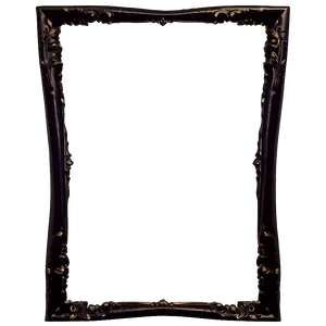 Decorative Black Frame Png 25 PNG image