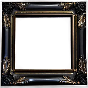 Decorative Black Frame Png Jbd8 PNG image