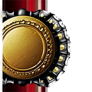 Decorative Bottle Cap PNG 06112024