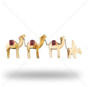 Decorative Camel Figurines Display