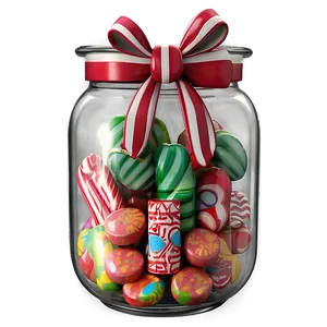 Decorative Candy Jar PNG Xjs