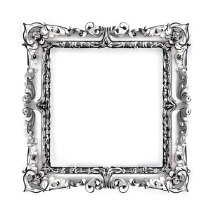 Decorative Certificate Frame PNG Aal