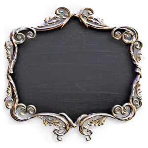 Decorative Chalkboard PNG 05232024 PNG