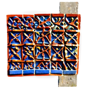 Decorative Clay Tiles Png Bwh PNG image