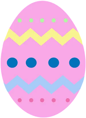 Decorative Easter Egg Graphic PNG image
