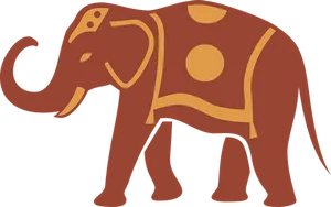 Decorative Elephant Graphic