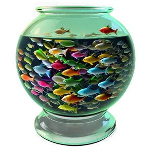 Decorative Fishbowl Png Otq PNG image