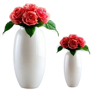Decorative Flower Vase PNG 06122024