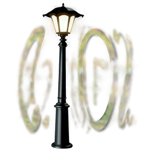 Decorative Garden Light Post Png 69 PNG image