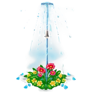 Decorative Garden Sprinkler Png Drx19 PNG image