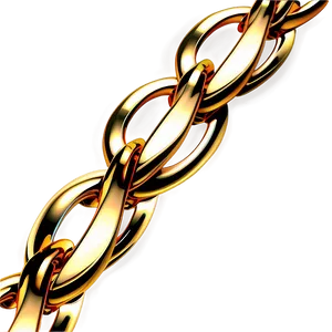 Decorative Gold Chain PNG 05042024 PNG