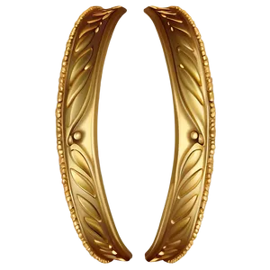 Decorative Gold Trim Png 06282024 PNG image