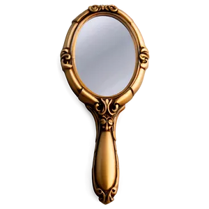 Decorative Hand Mirror Png Fmb65 PNG image