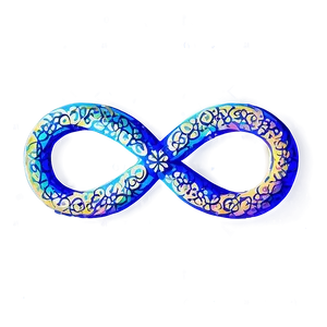 Decorative Infinity Symbol Art Png 06282024 PNG image