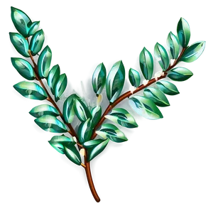 Decorative Laurel Clipart PNG 6 PNG
