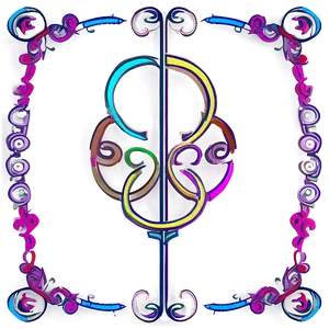 Decorative Line Art PNG 13 PNG