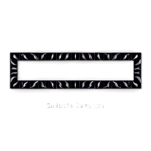 Decorative Line Border Frame Png 06262024 PNG image