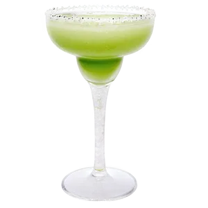 Decorative Margarita Glass PNG Icy