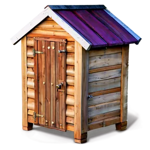 Decorative Outhouse Exterior Png Hjr39 PNG image