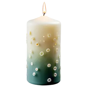 Decorative Pillar Candle PNG Bxx