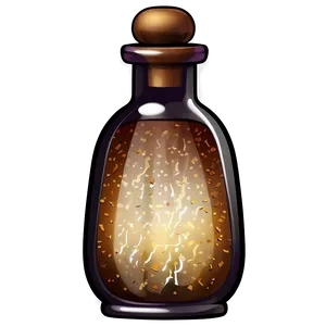 Decorative Potion Bottle PNG 06132024