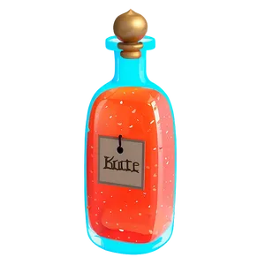 Decorative Potion Bottle PNG 57