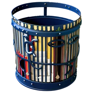 Decorative Recycling Bin PNG Swd26 PNG
