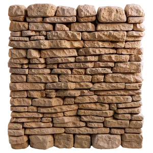 Decorative Rock Wall PNG 06292024