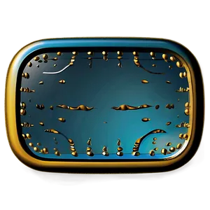 Decorative Rounded Rectangle PNG 05252024