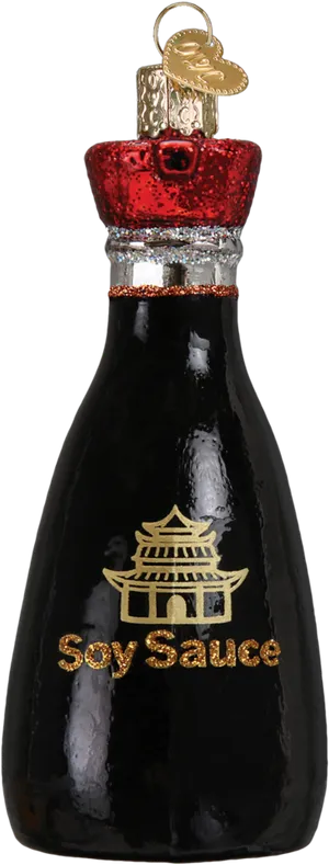 Decorative Soy Sauce Bottle Ornament PNG