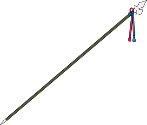 Decorative Spear Illustration PNG