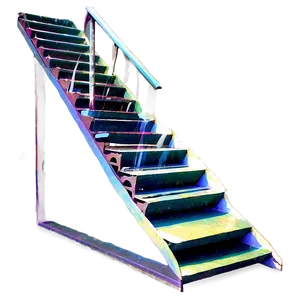 Decorative Staircase PNG Wmu6