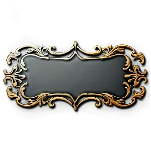 Decorative Text Box Element Png Aty PNG image