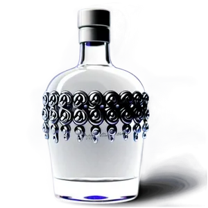 Decorative Vodka Bottle PNG 79