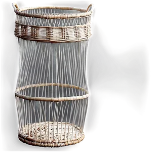 Decorative Wicker Laundry Basket Png 72 PNG image